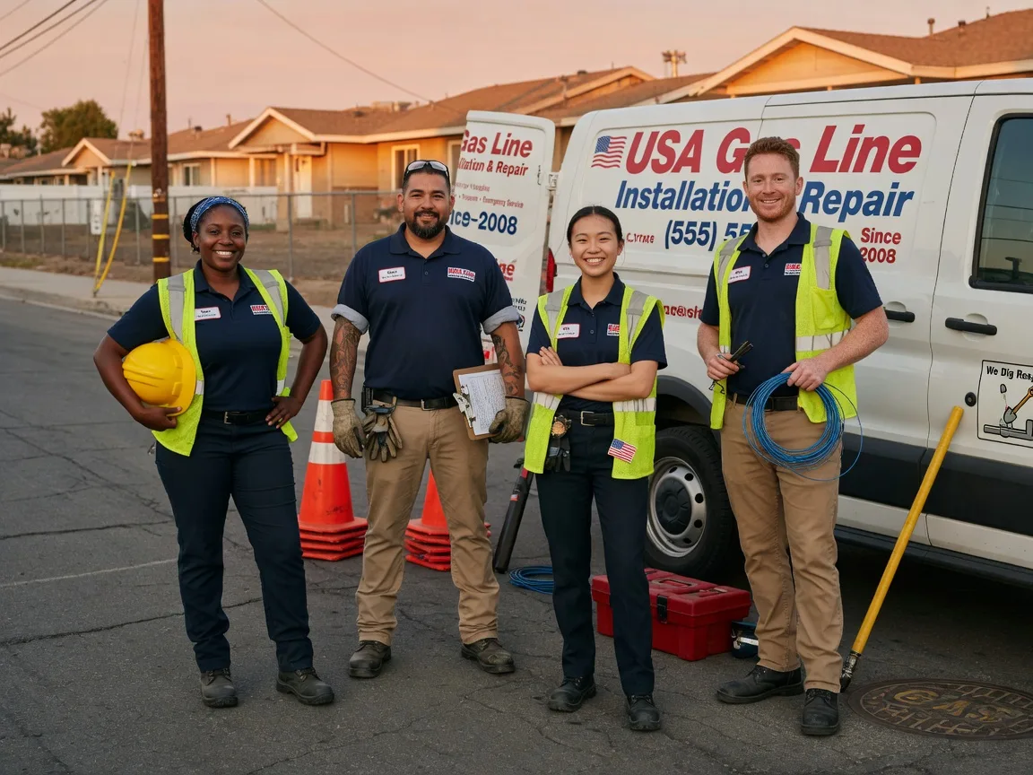 Gas Line Installation company in Diamond, MO